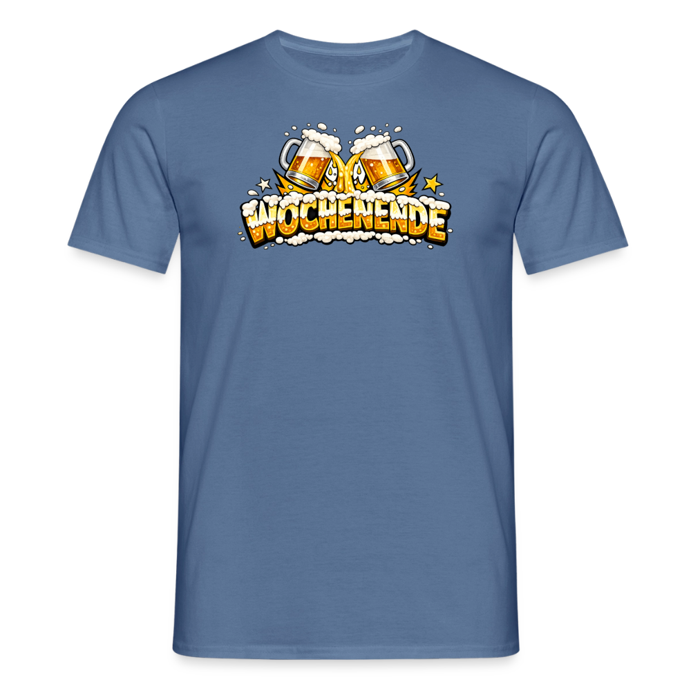 SSW2852WOCHENENDE BIER - Taubenblau 