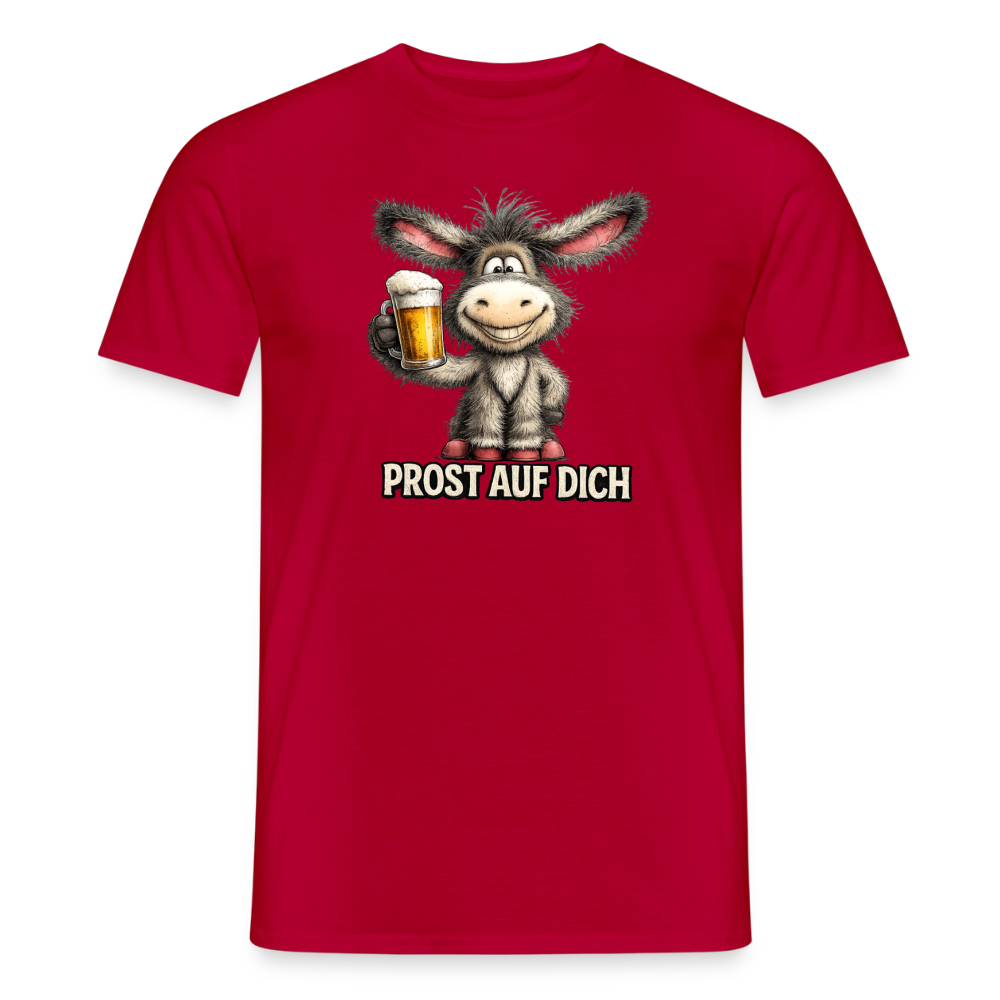 SSW2877Esel Prost auf dich - Rot