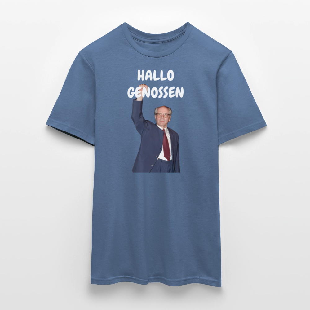 OSSI18HALLO GENOSSEN - Taubenblau 