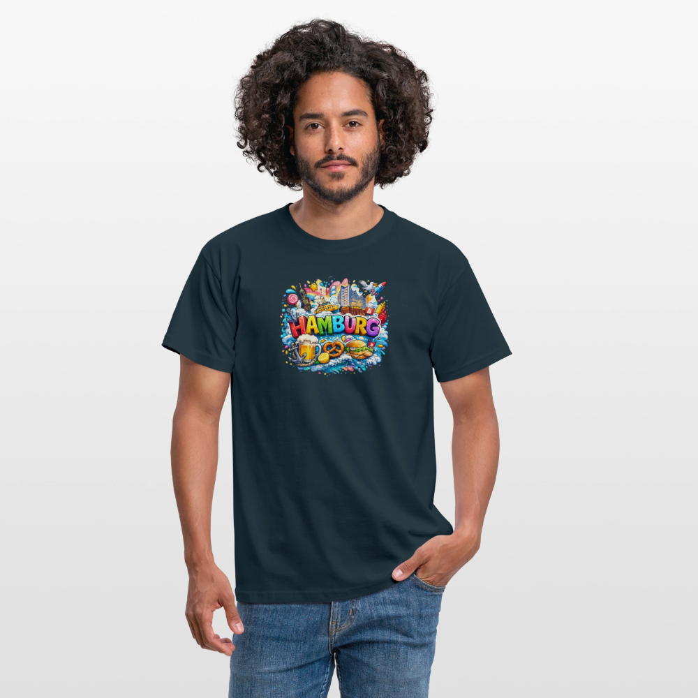 SSW2678Hamburg verrückt bunt - Navy