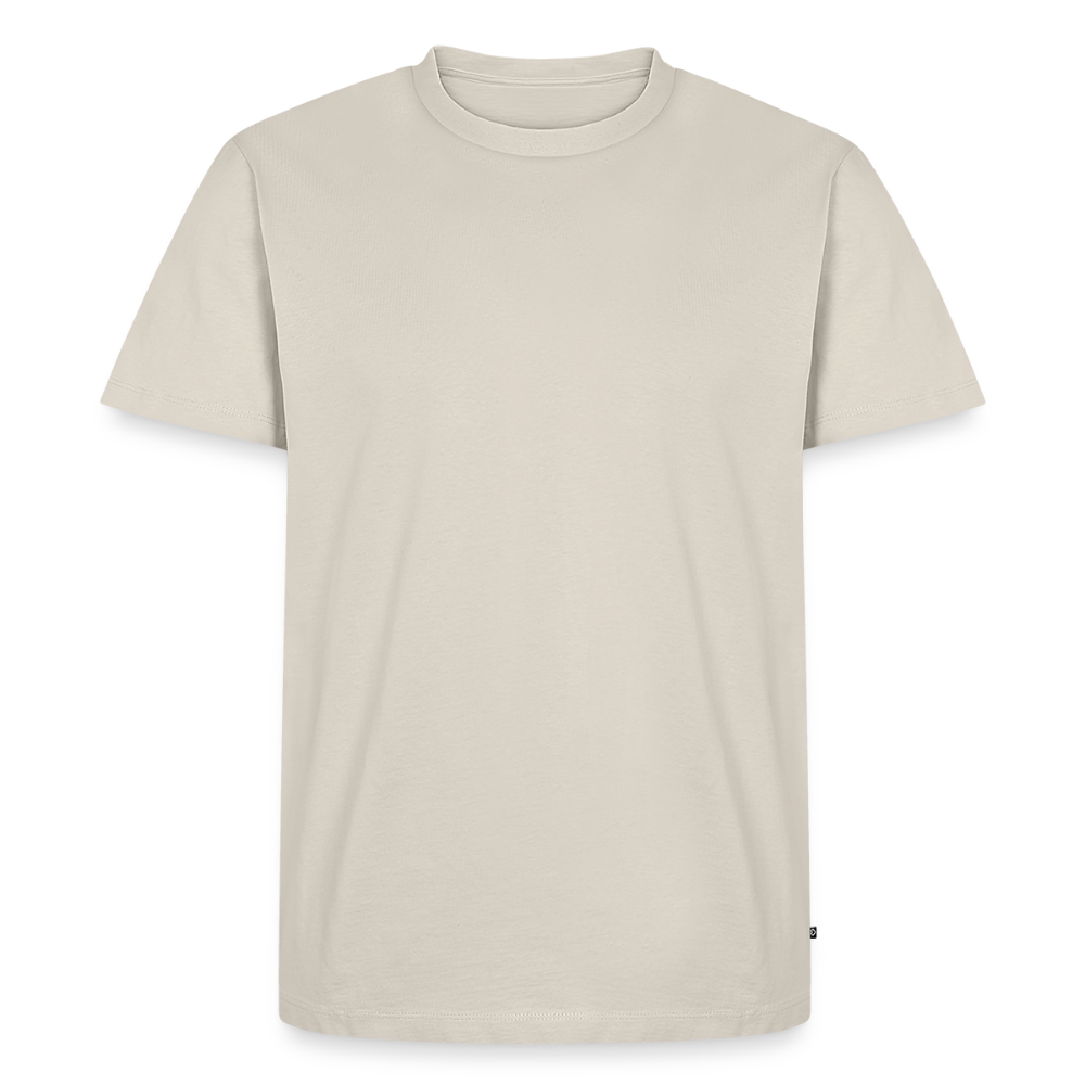 Tshirt Rückendruck Graffitischrift Förderverein Schule - Beige