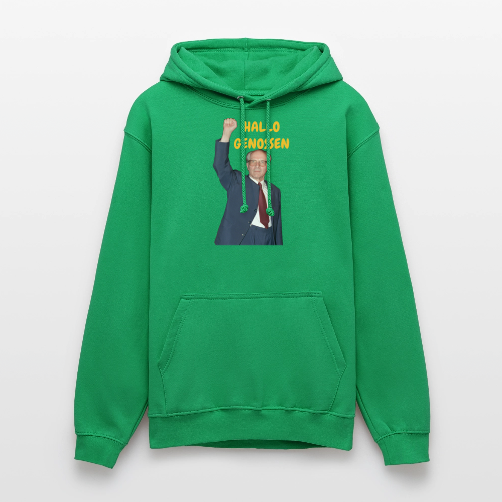 OSSI18Hoodie HALLO GENOSSEN - Kelly Green