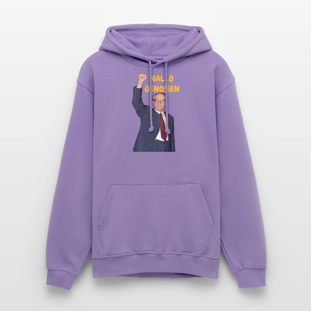 OSSI18Hoodie HALLO GENOSSEN - Lavendel