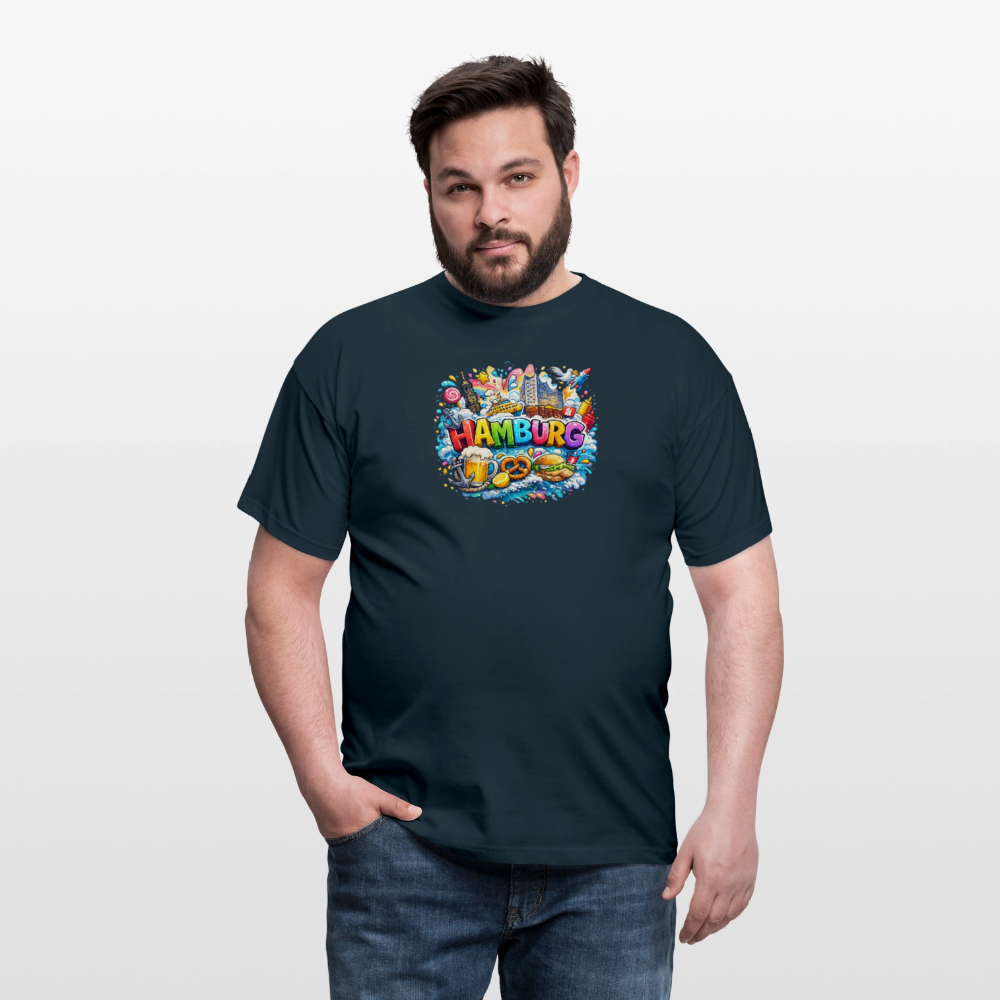 SSW2678Hamburg verrückt bunt - Navy