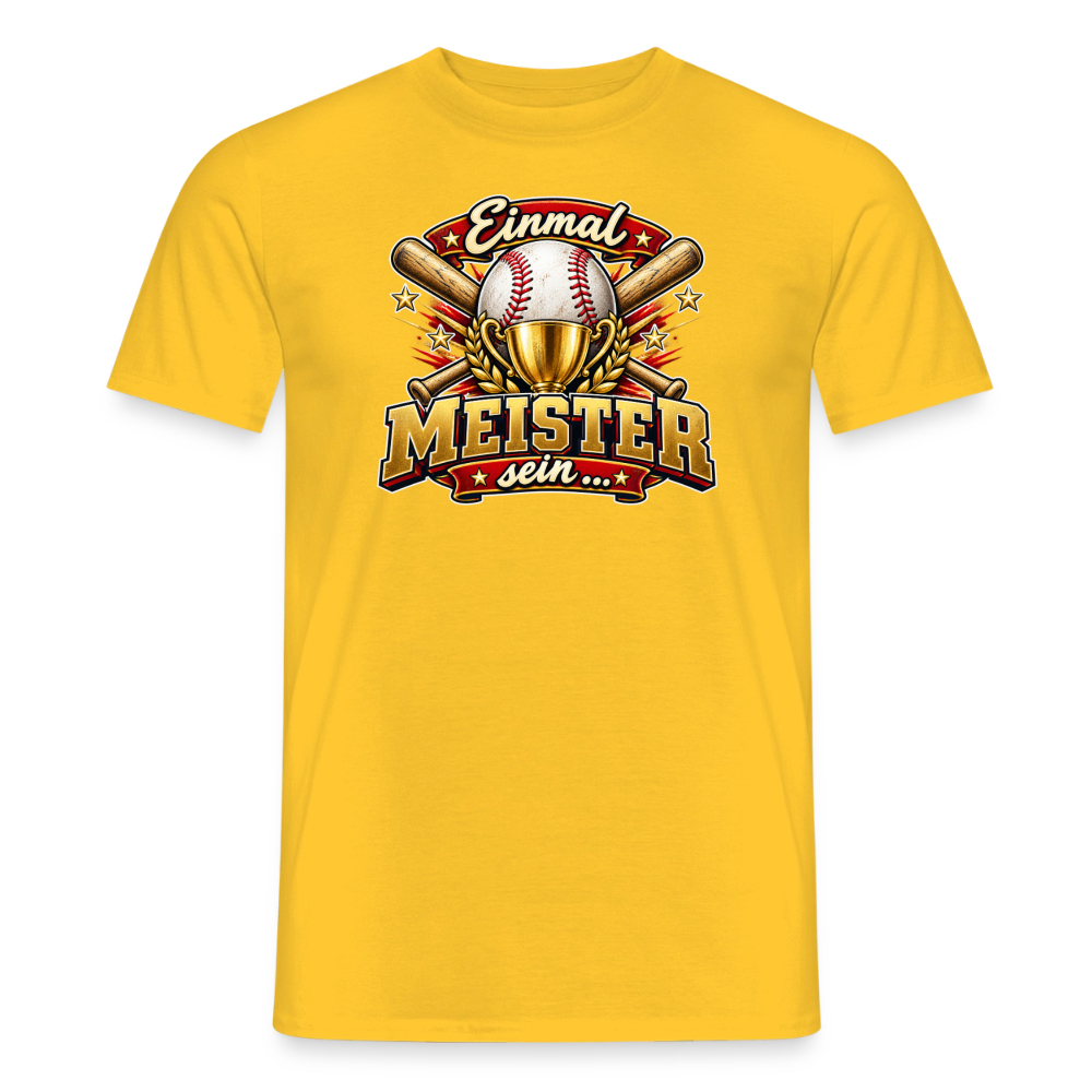 SSW2936Einmal MEISTER sein im BASEBALL - Gelb