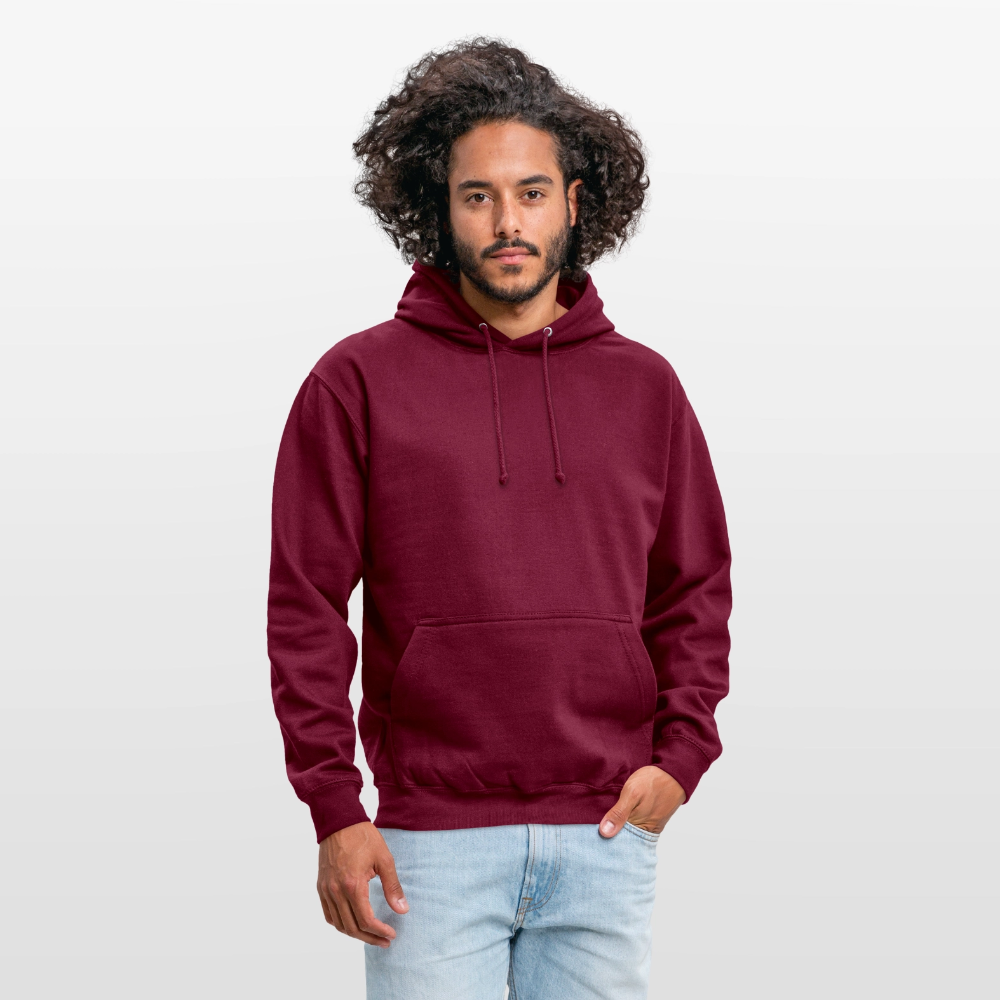 SSW2604 Zu Hause ist wo der Anker fällt Unisex Hoodie - Bordeaux