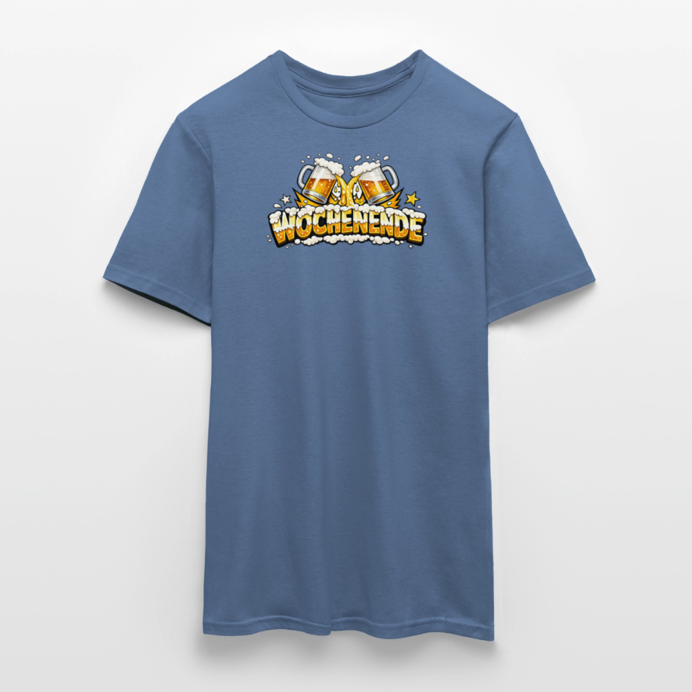 SSW2852WOCHENENDE BIER - Taubenblau 
