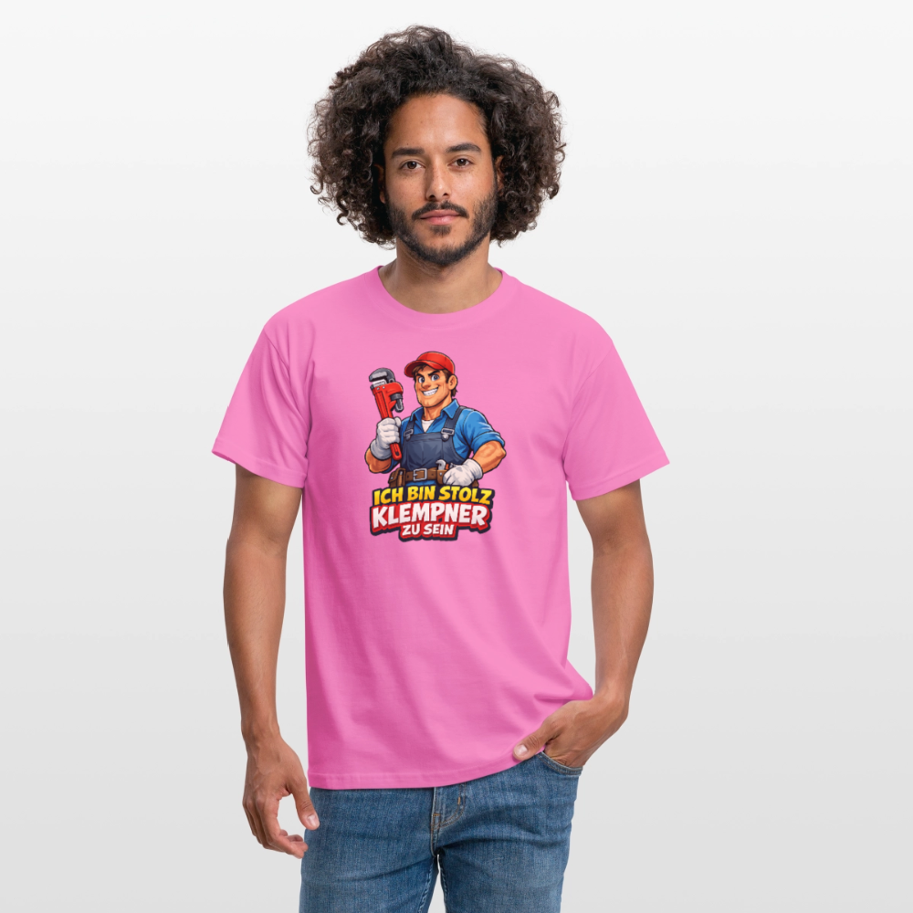 SSW2824 ICH BIN STOLZ KLEMPNER ZU SEIN - Pink