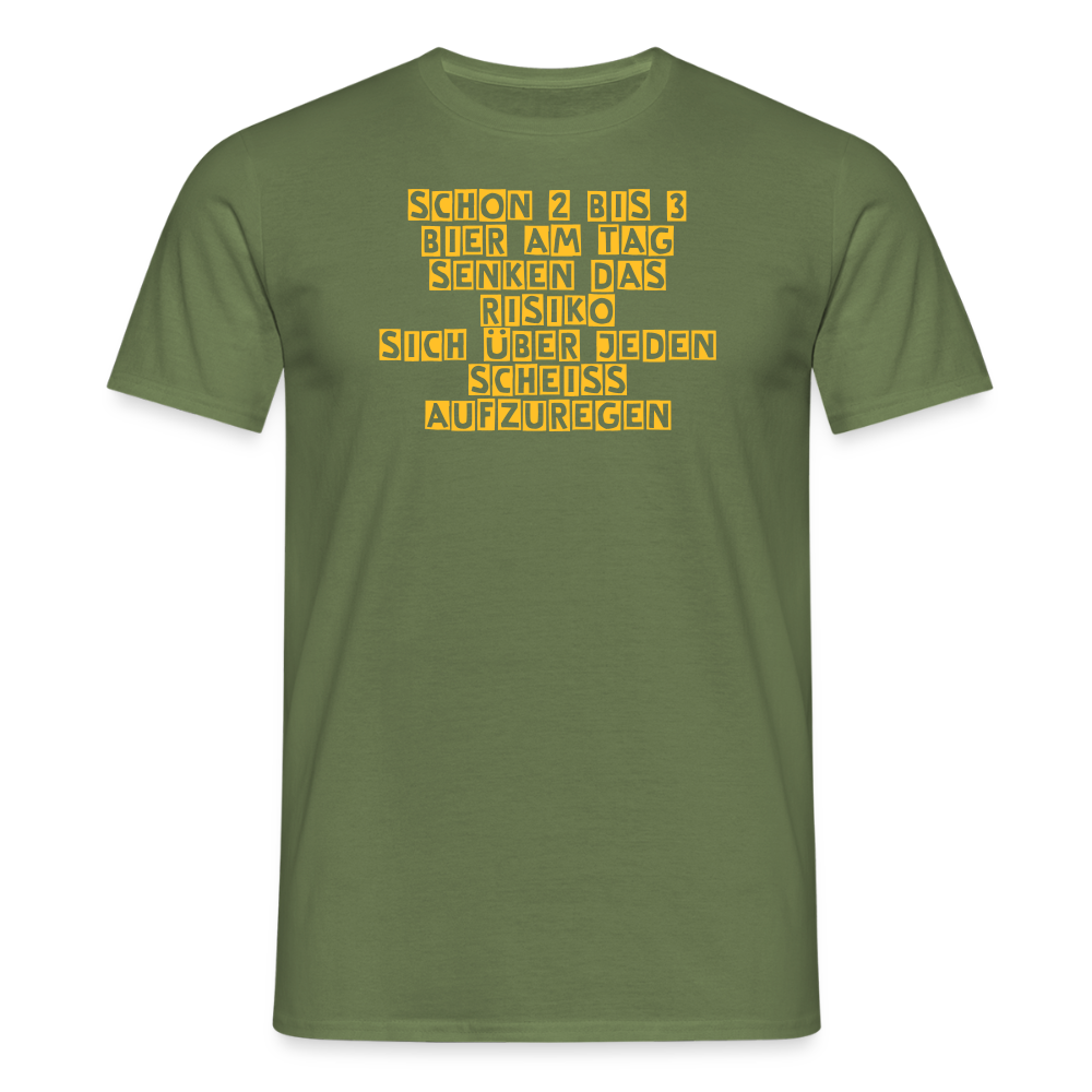 SSW2664SCHON 2 BIS 3 BIER AM TAG... - Militärgrün