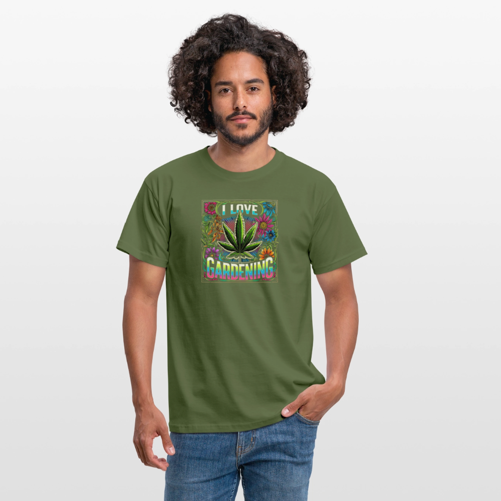 SSW2497Cannabisblume - Militärgrün