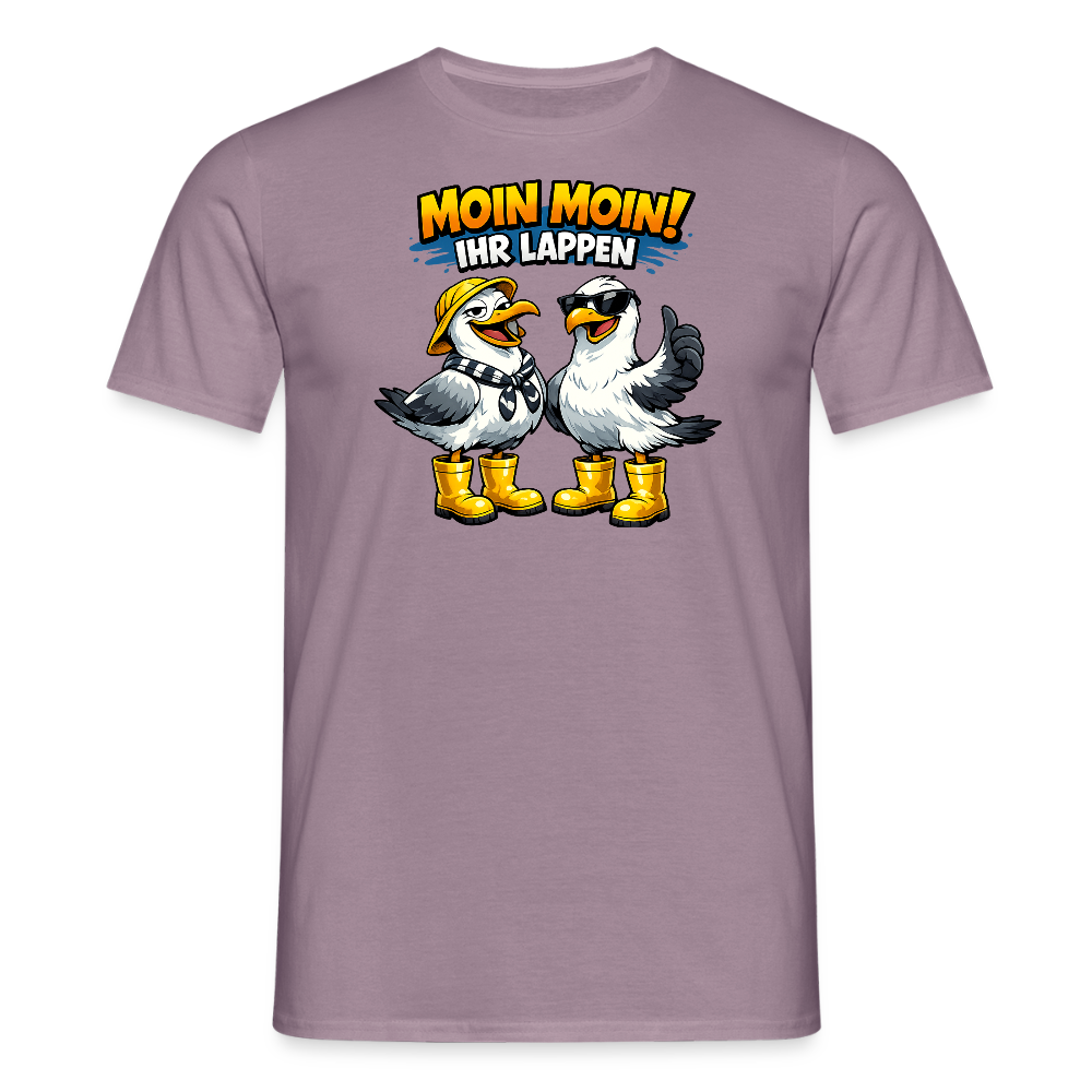 SSW2729 MOIN MOIN IHR LAPPEN - Lilagrau 