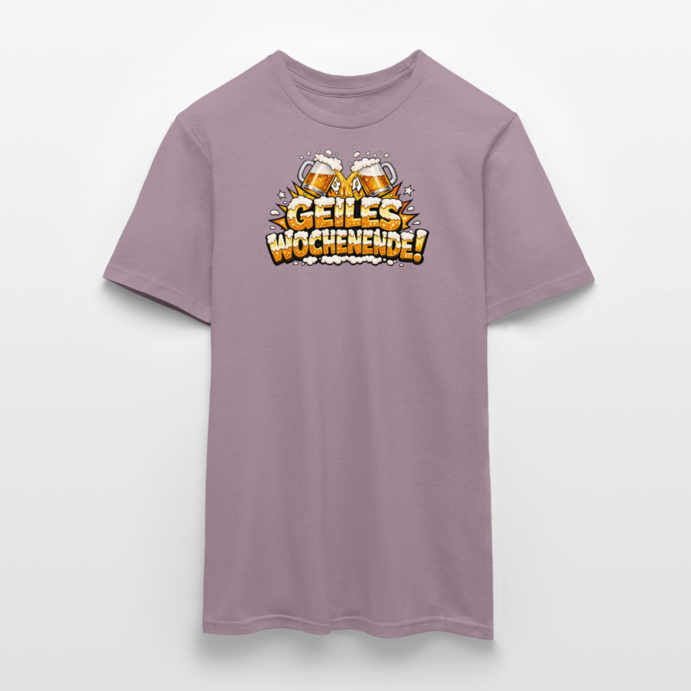 SSW2851 GEILES WOCHENENDE BIER - Lilagrau 