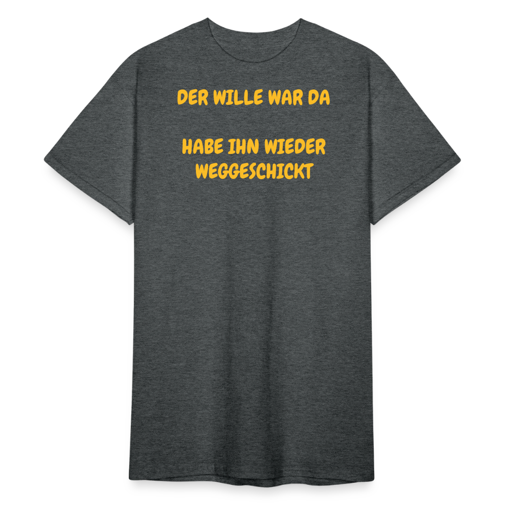 SSW2426DER WILLE WAR DA  HABE IHN WIEDER WEGGESCHICKT - Dunkelgrau meliert