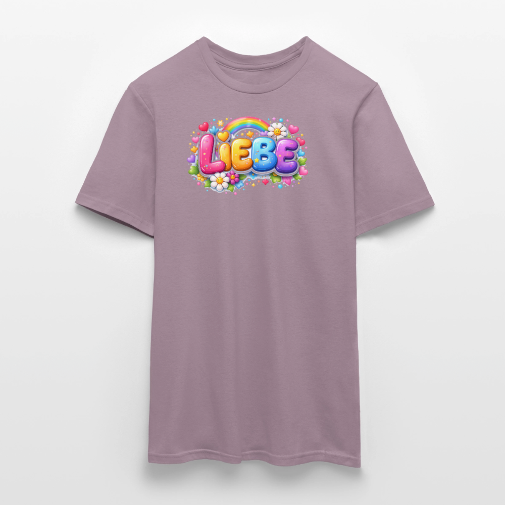 SSW2708Liebe Regenbogen - Lilagrau 