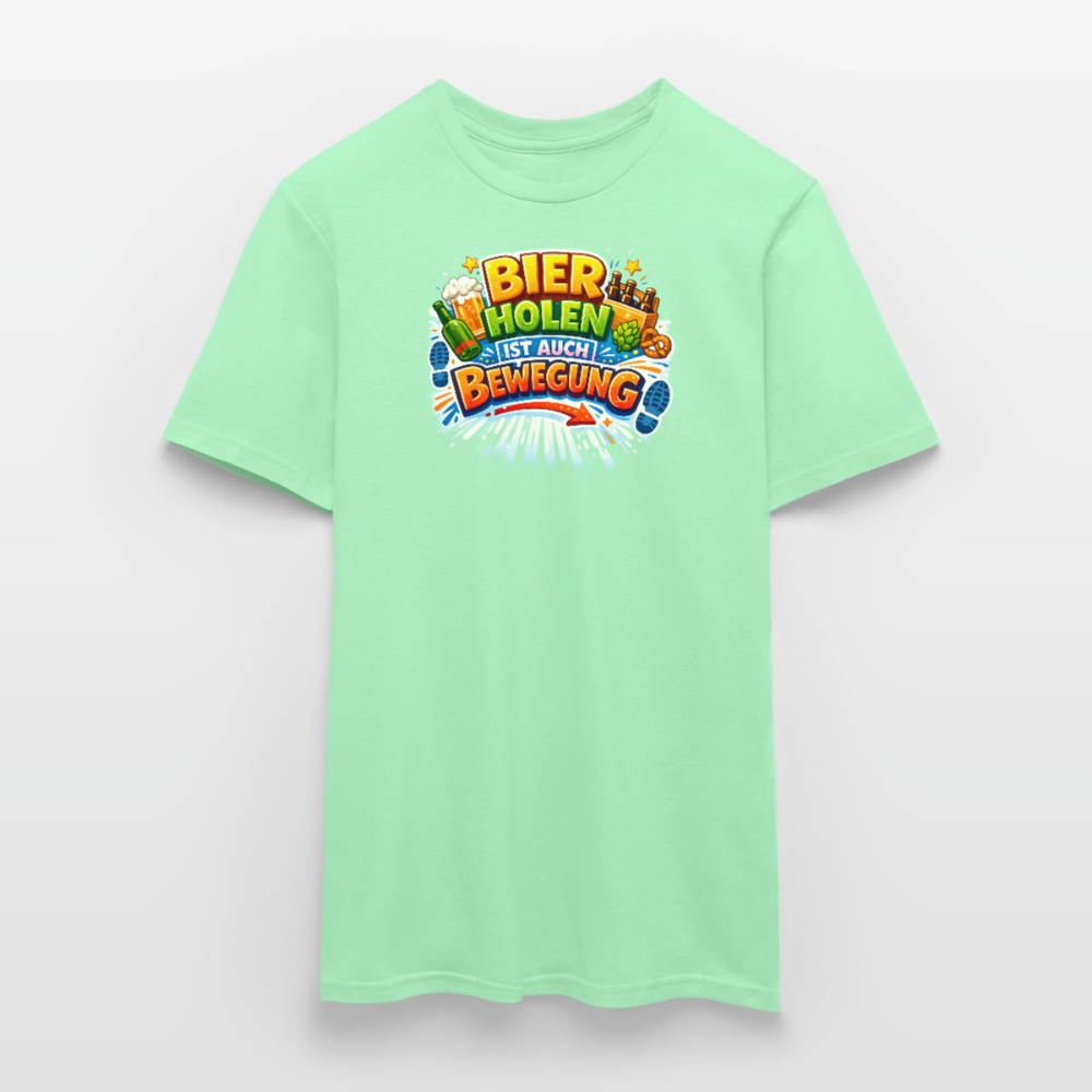 SSW2779 BIER HOLEN IST AUCH BEWEGUNG - Mintgrün