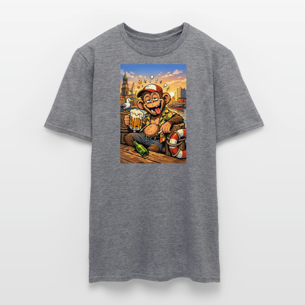 SSW2724 Affe Hamburg Bier - Graphit meliert