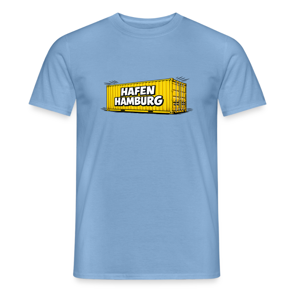 SSW2861Hafen Hamburg gelber Container 2 - Carolina Blue