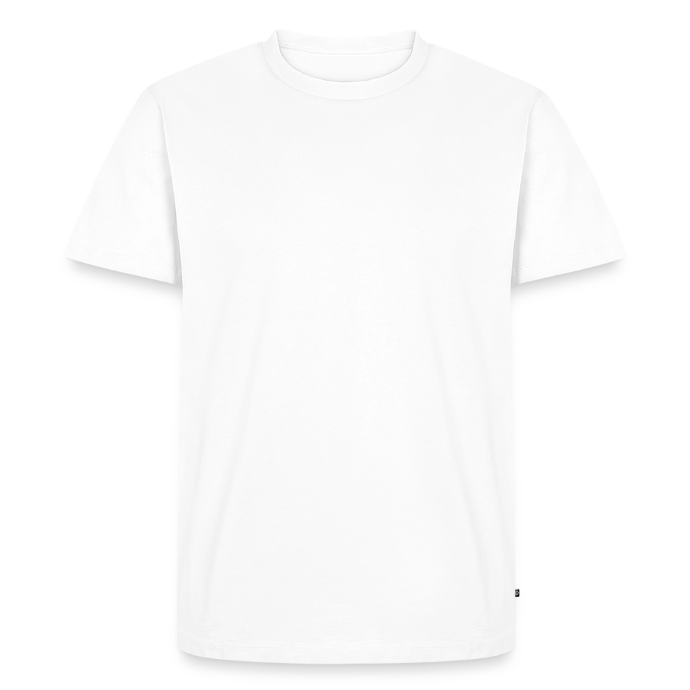 Tshirt Rückendruck Graffitischrift Förderverein Schule - Weiß