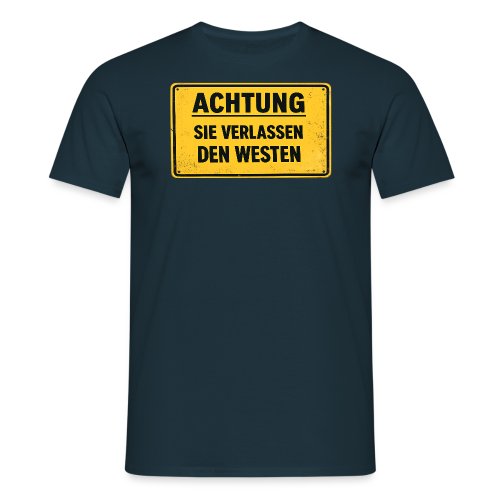 SSW2709Achtung sie verlassen den Westen - Navy