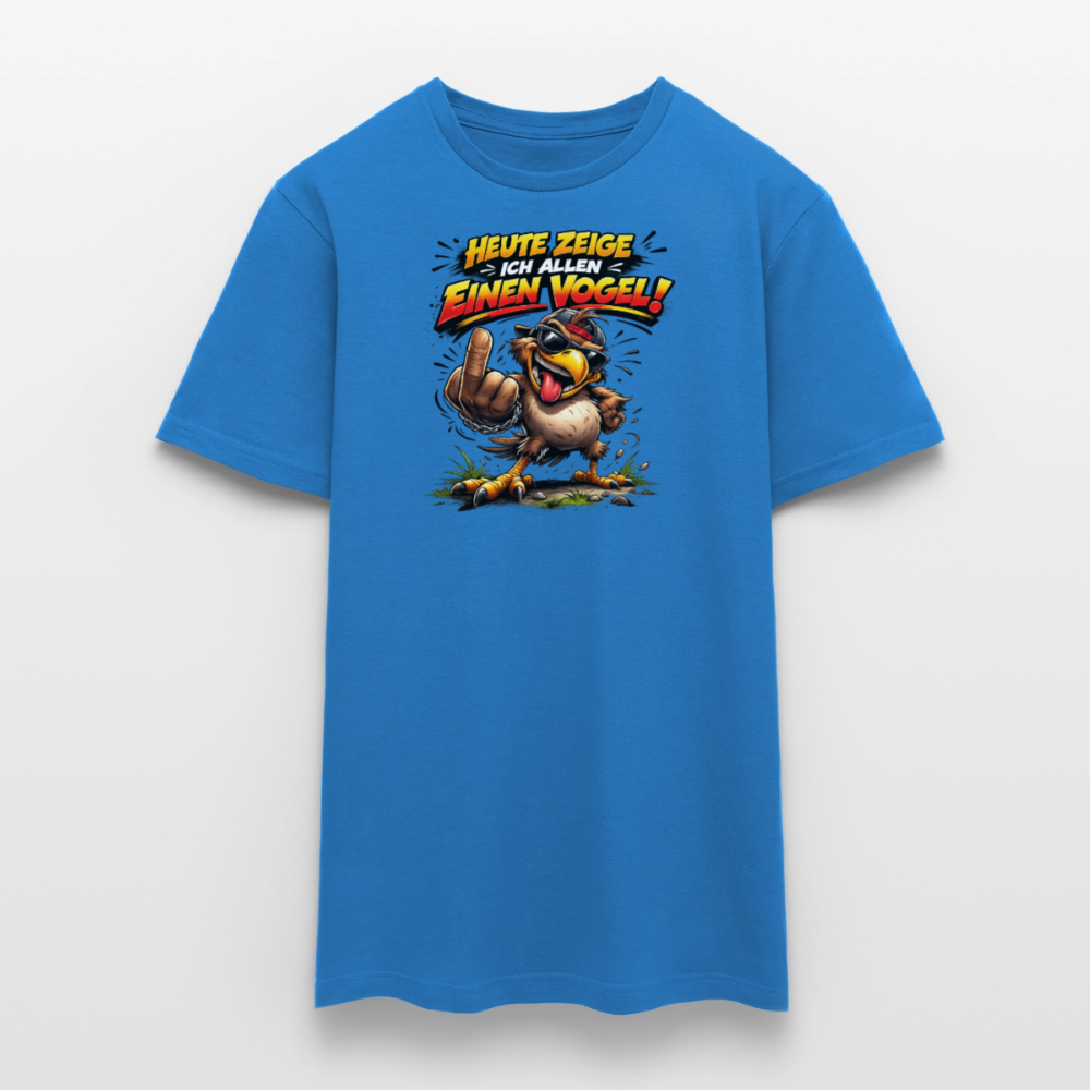 SSW2798 HEUTE ZEIGE ICH ALLEN EINEN VOGEL - Royalblau