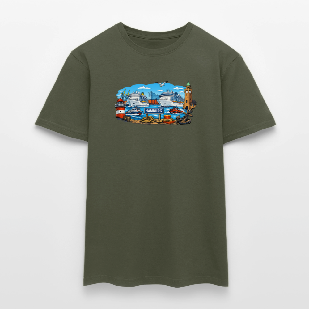 SSW2859Kreuzfahrt Schiffe - Militärgrün