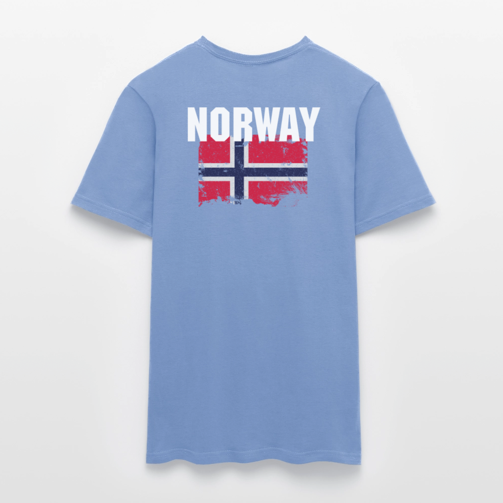 SSW2523 Flag of Norway - carolina blue