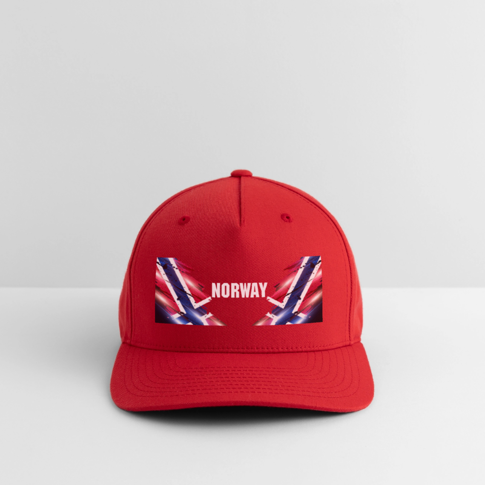 SSW2532 Cap Flag of Norway - Rot