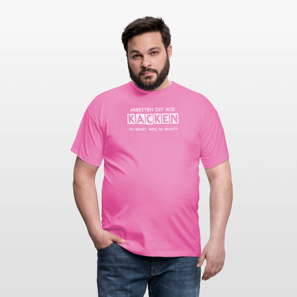 SSW2649 ARBEITEN IST WIE KACKEN........ - Pink