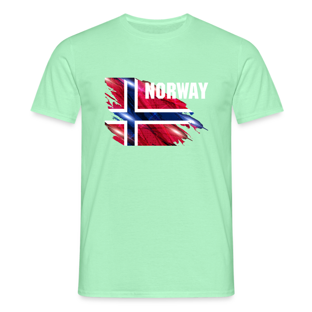 SSW2535 Flag of Norway - Mintgrün