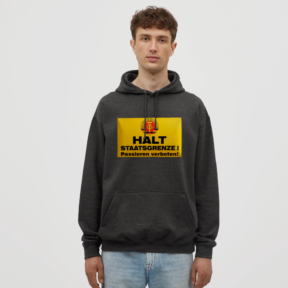 OSSI19 Hoodie HALT STAATSGRENZE - Anthrazit
