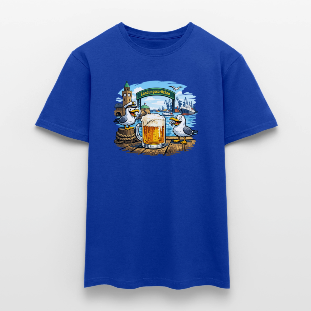 SSW2869Möwen Bier Landungsbrücken - Dunkelblau