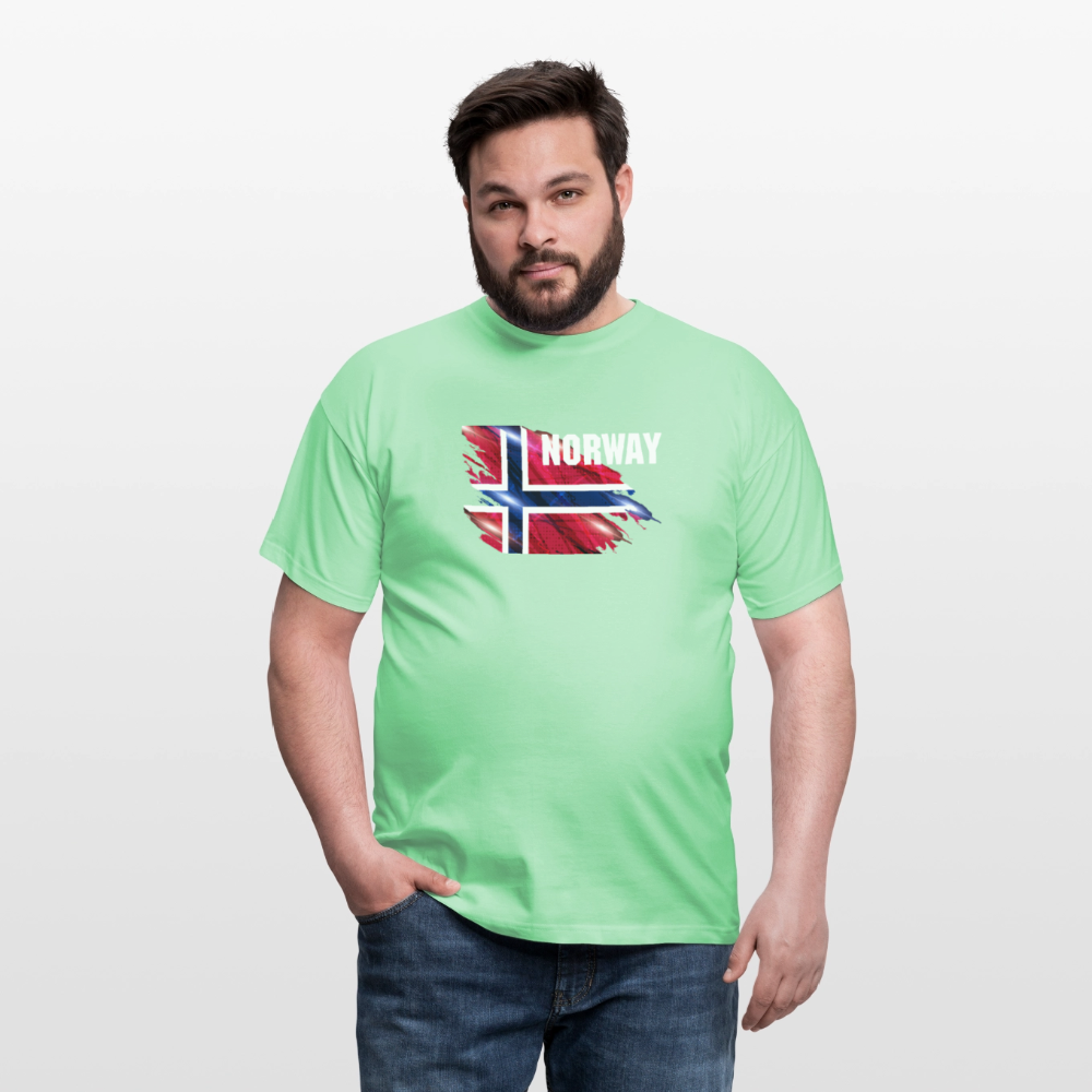 SSW2535 Flag of Norway - Mintgrün