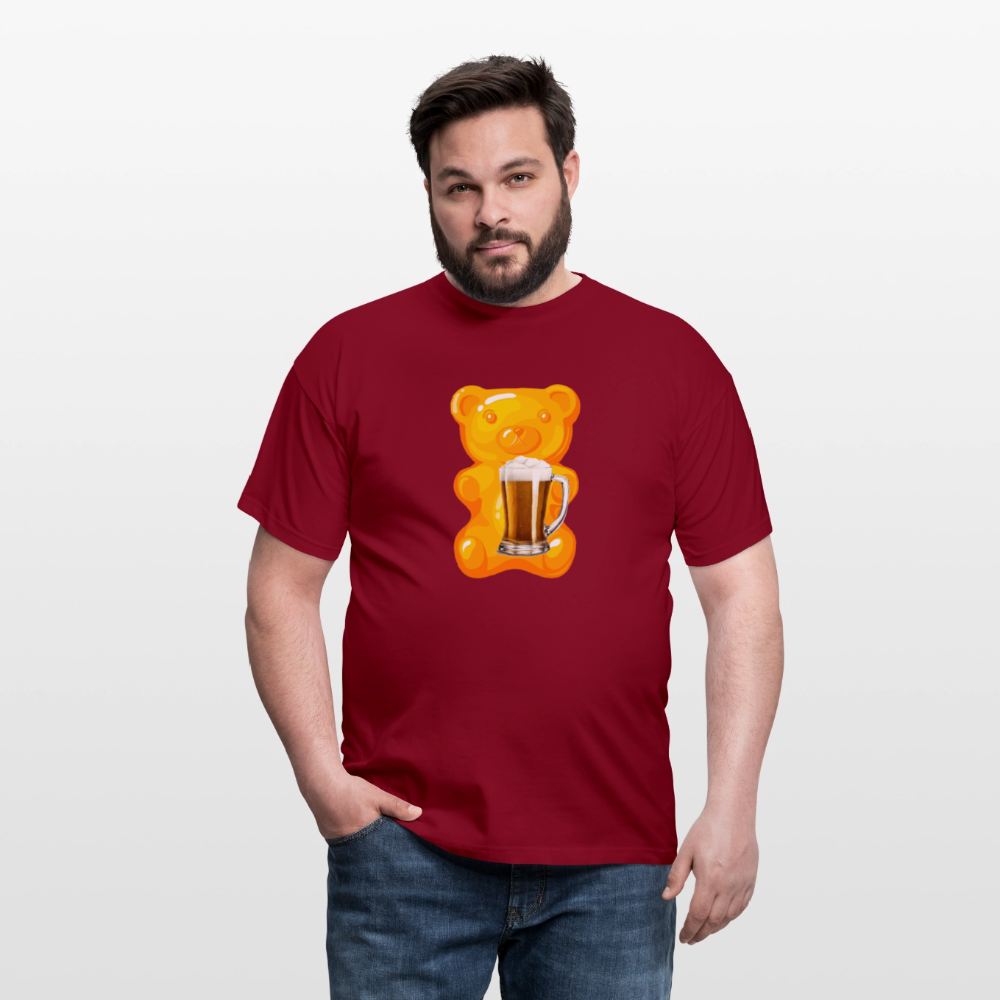 SSW2506Gummibär mit Bier - Ziegelrot