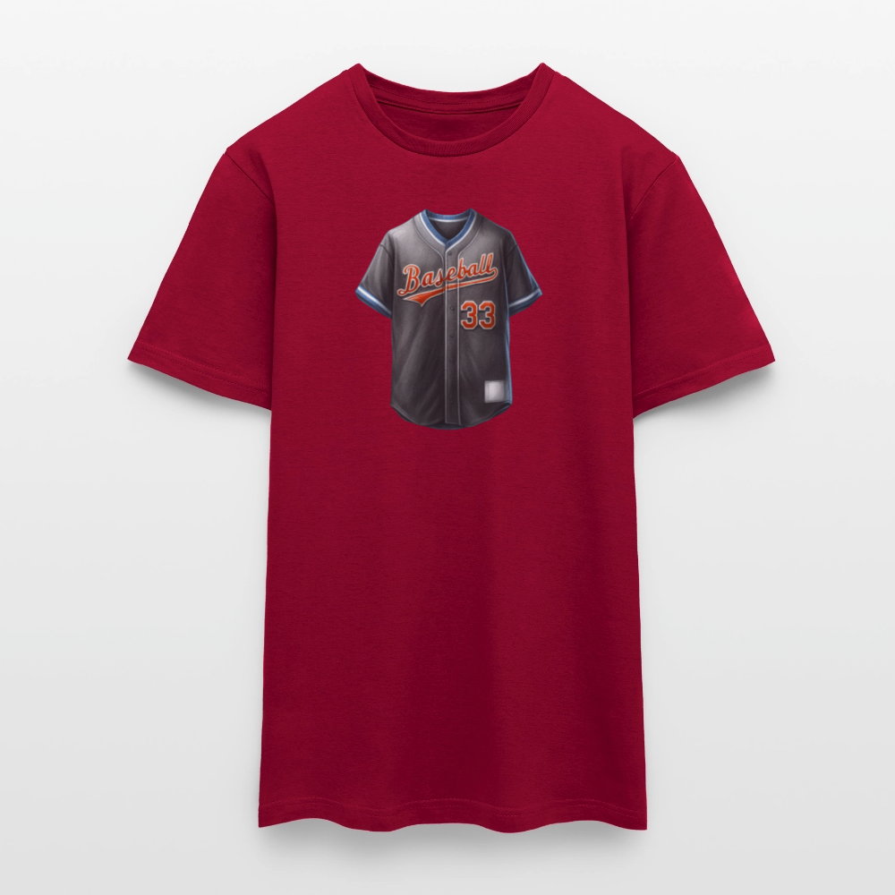 SSW2580Baseball Trikot - Ziegelrot