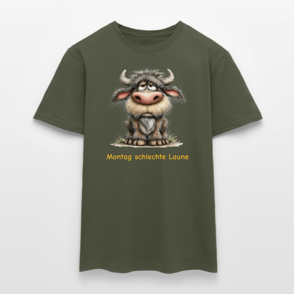 SSW2872Montag schlechte Laune - Militärgrün