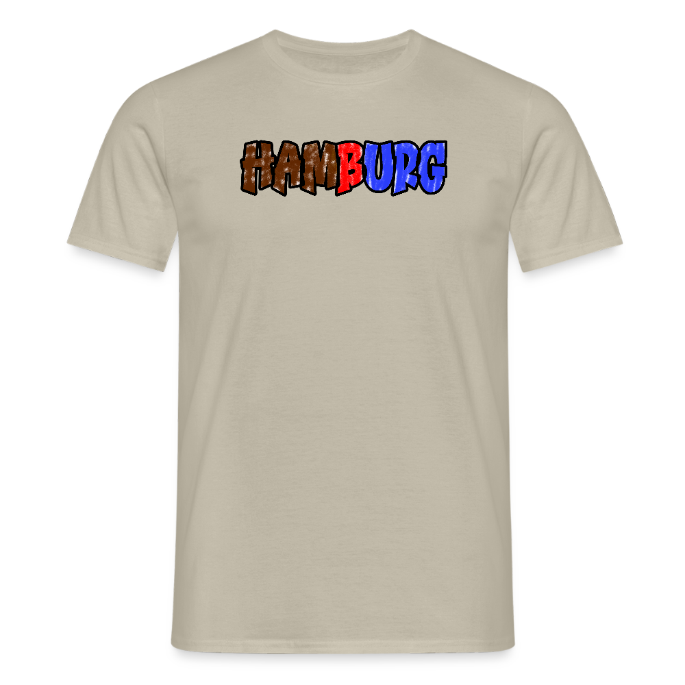 SSW2679Hamburg Braun rot Blau - Sandbeige