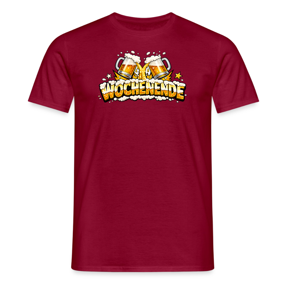 SSW2852WOCHENENDE BIER - Ziegelrot