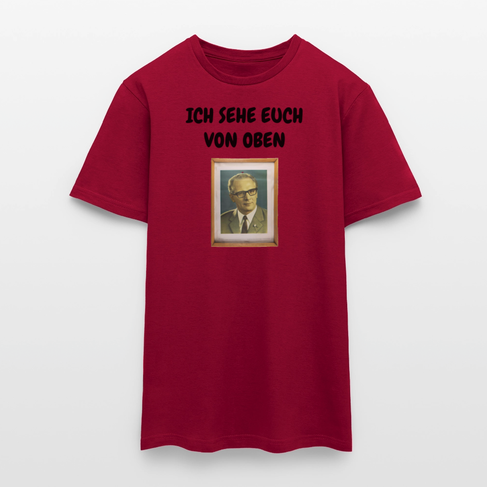 OSSI13ICH SEHE EUCH VON OBEN - Ziegelrot