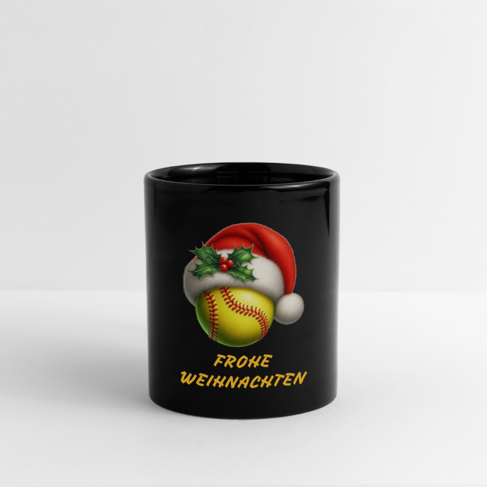 SSW2620FROHE WEIHNACHTEN KAFFEEBECHER TENNIS - Schwarz