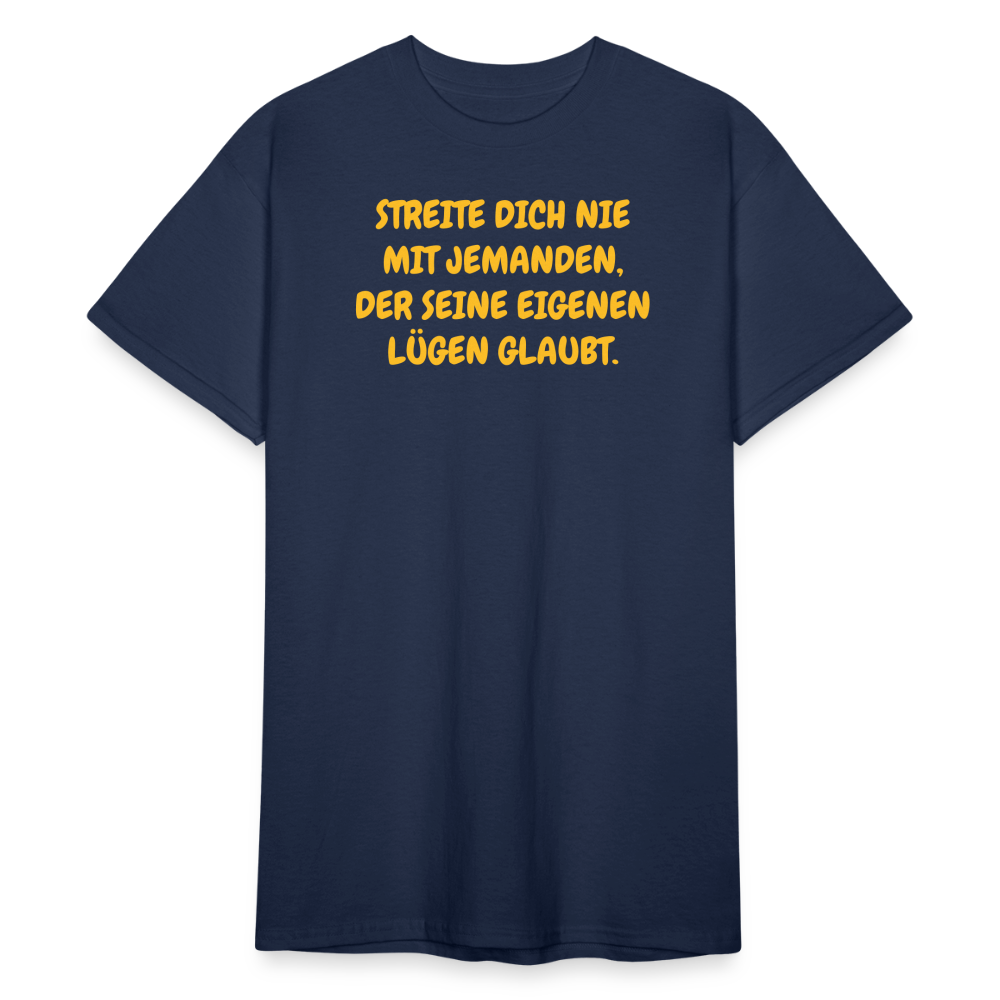 SSW2381STREITE DICH NIE MIT JEMANDEN, DER SEINE EIGENEN LÜGEN GLAUBT. - Navy