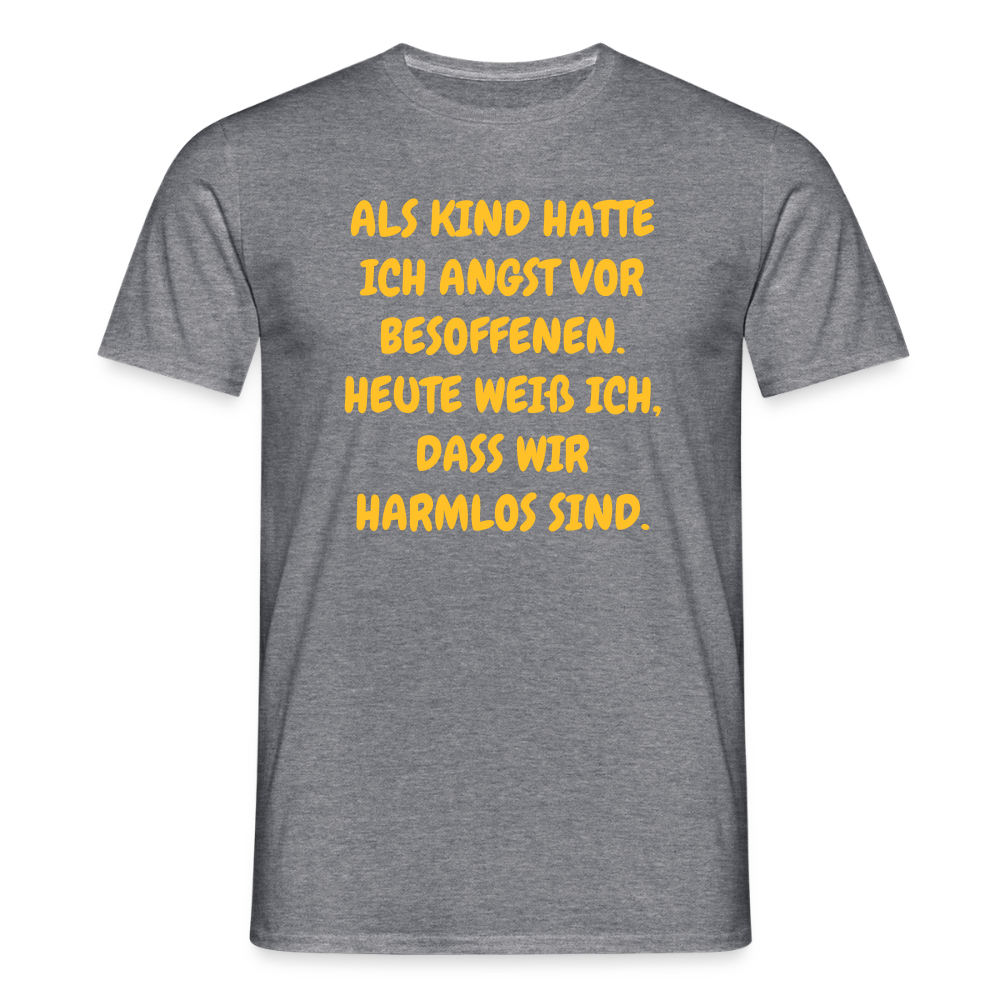 SSW2669ALS KIND HATTE ICH ANGST VOR BESOFFENEN. HEUTE WEIß ICH, DASS WIR HARMLOS SIND. - Graphit meliert