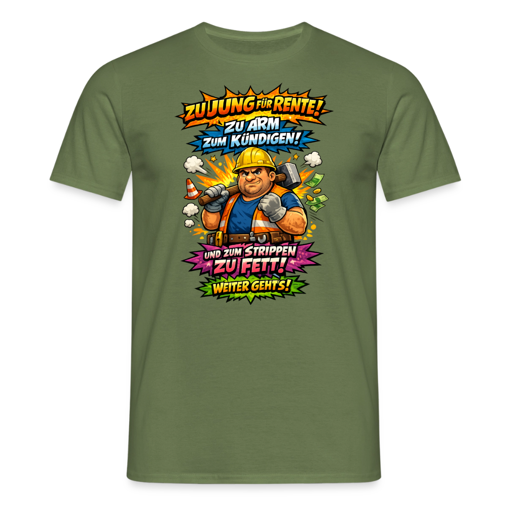 SSW2816 ZU JUNG FÜR RENTE! - Militärgrün