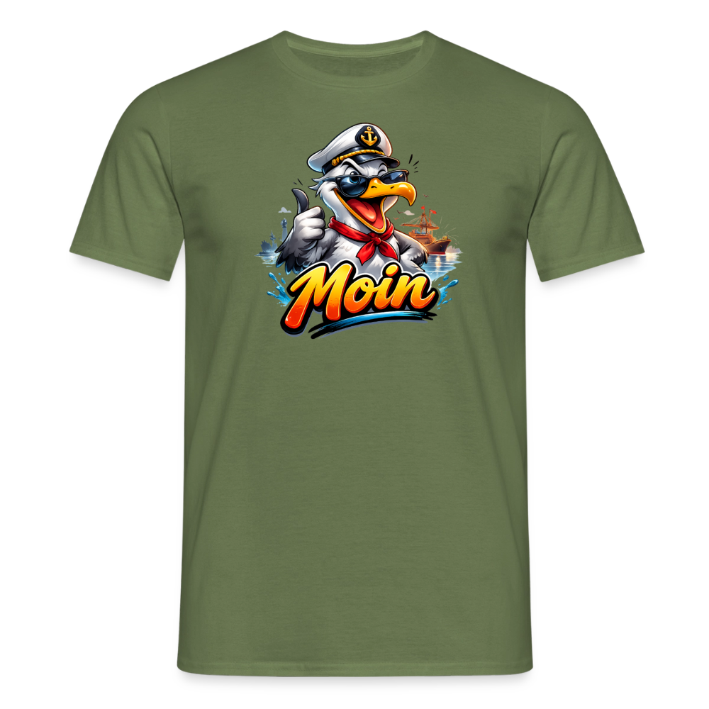 SSW2807 Möwe Moin Halstuch Mütze - Militärgrün