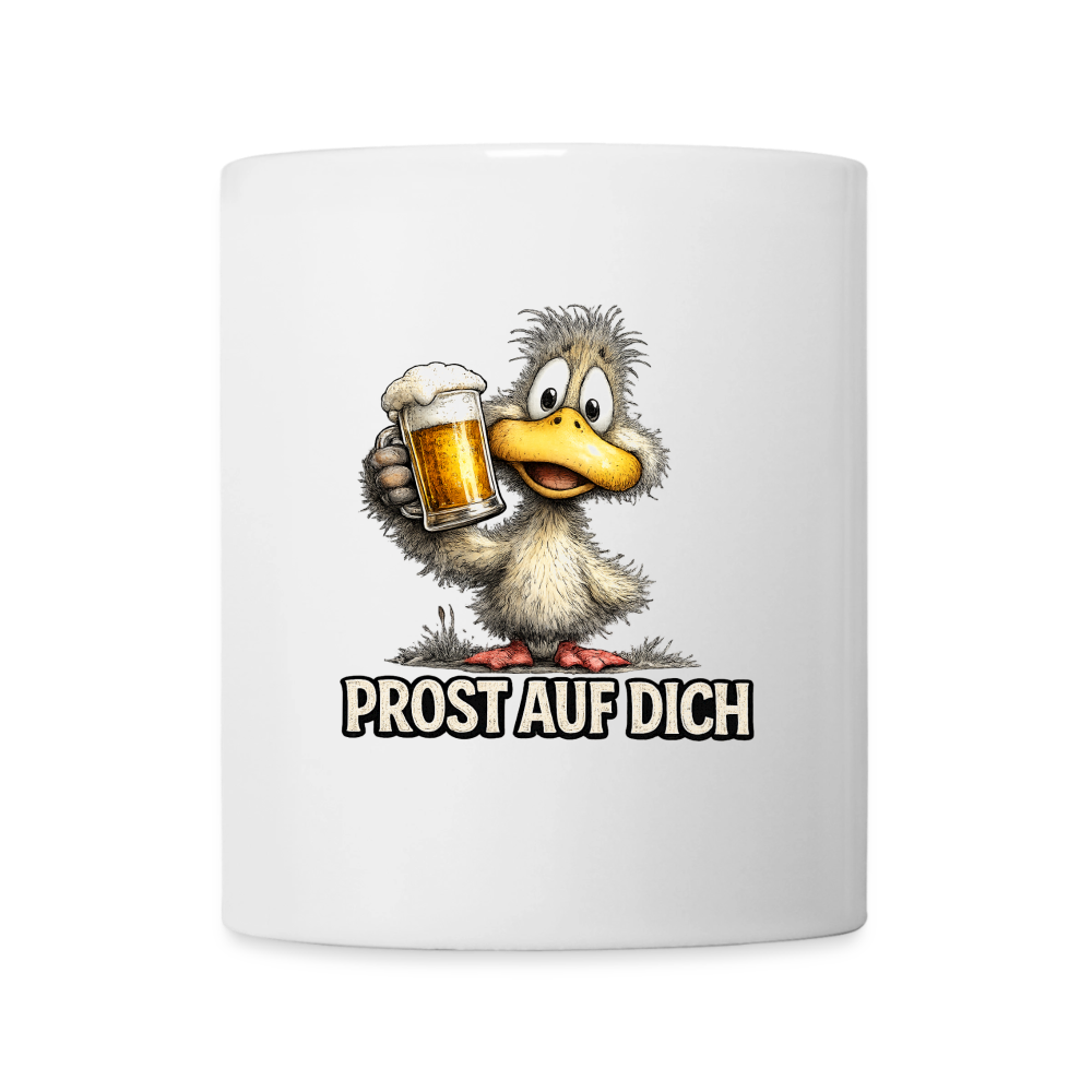 SSW2879Ente Prost auf dich - Weiß