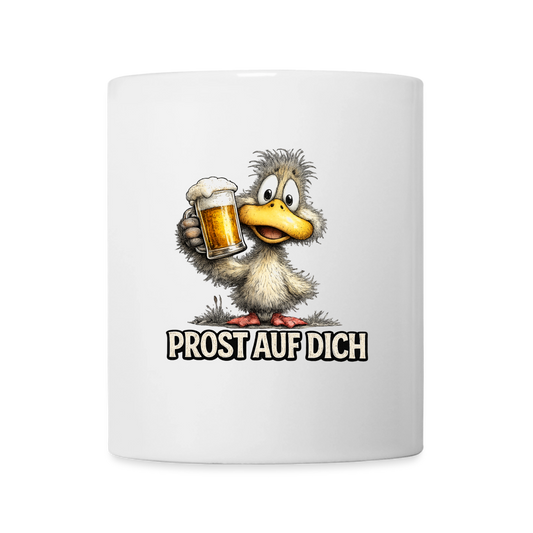 SSW2879Ente Prost auf dich - Weiß