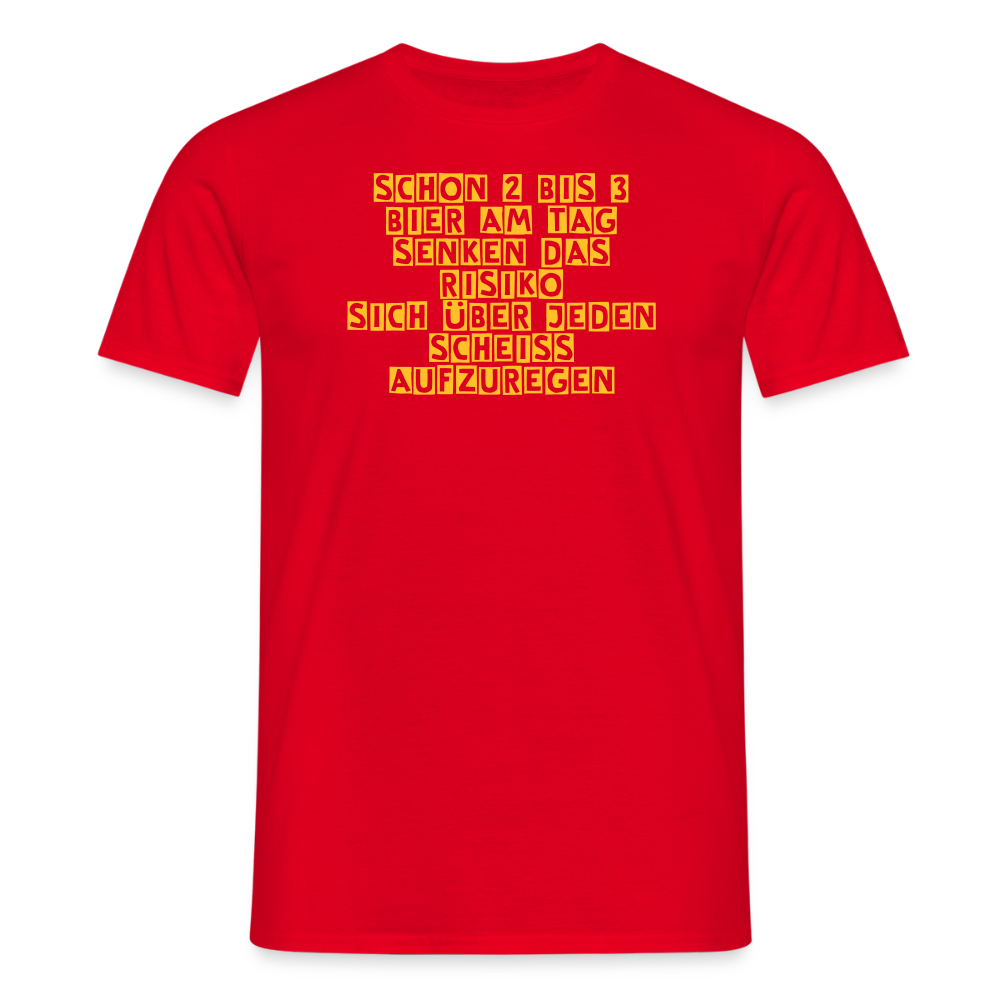 SSW2664SCHON 2 BIS 3 BIER AM TAG... - Rot