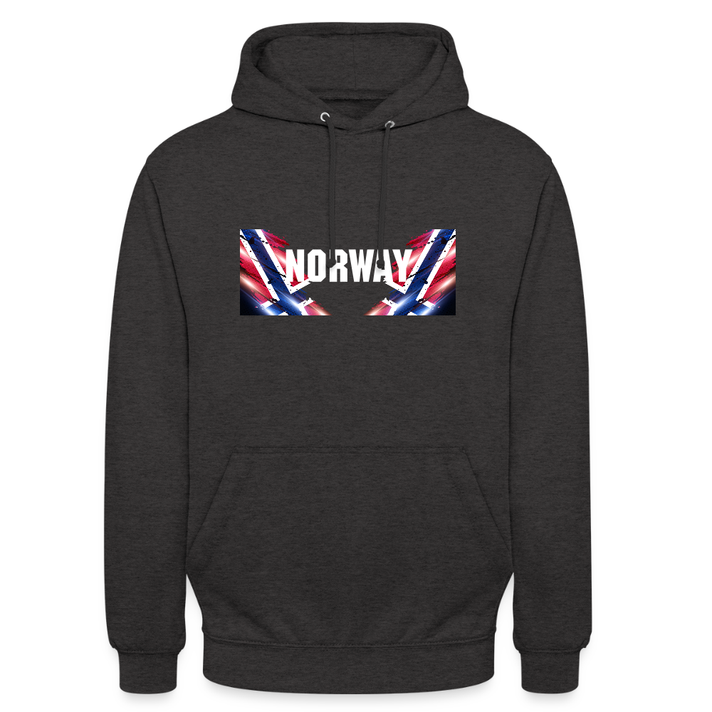 SSW2533 Kapuzenpulli Flag of Norway - Anthrazit