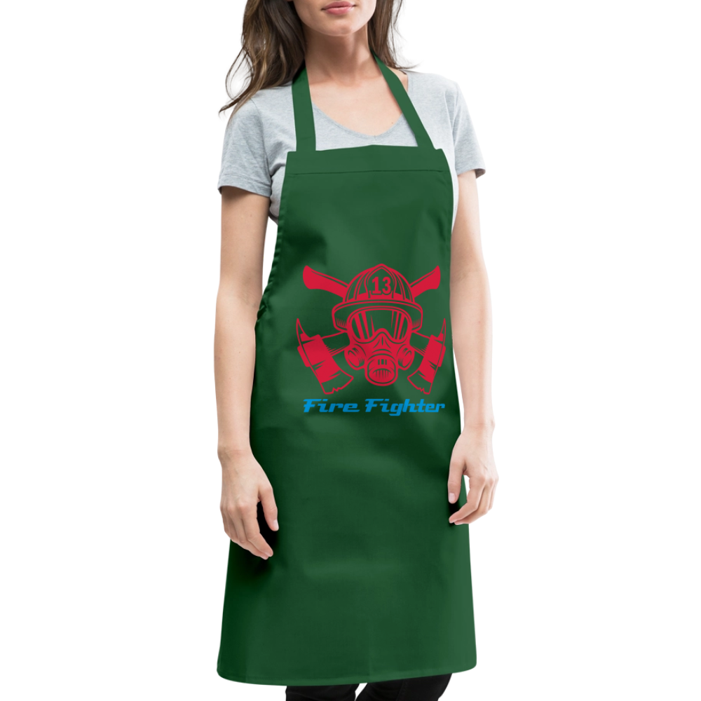 SSW2600 Fire Fighter Kochschürze - Grün