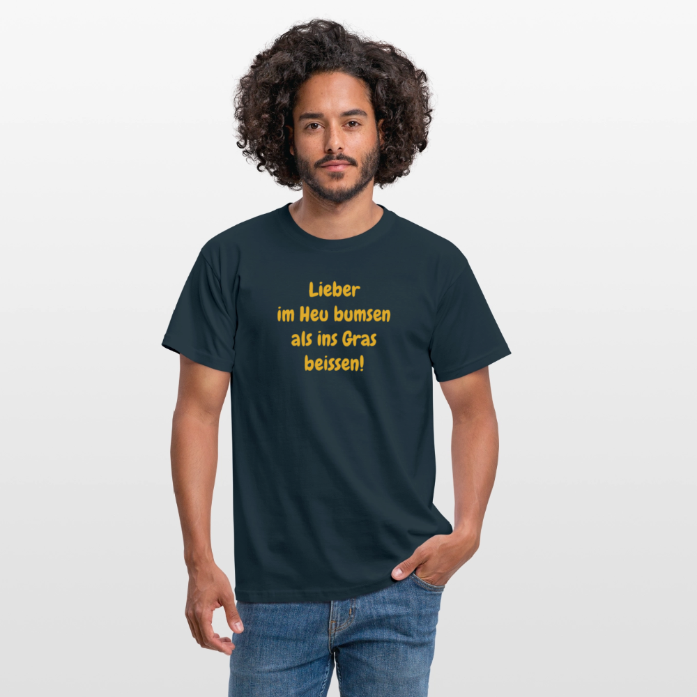 SSW2499Lieber im Heu bumsen als ins Gras beissen! - Navy
