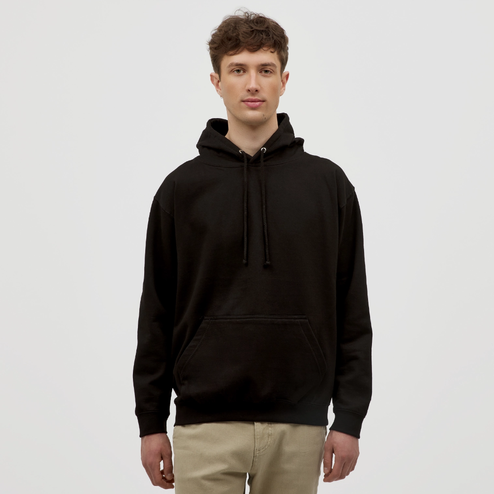 SSW2604 Zu Hause ist wo der Anker fällt Unisex Hoodie - Schwarz